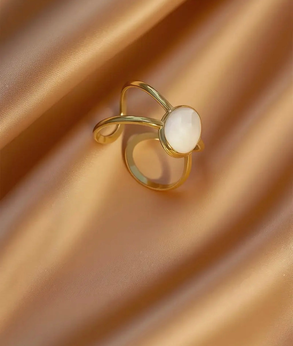 Klassisk Rostfri Stålring - Minimalistisk Design