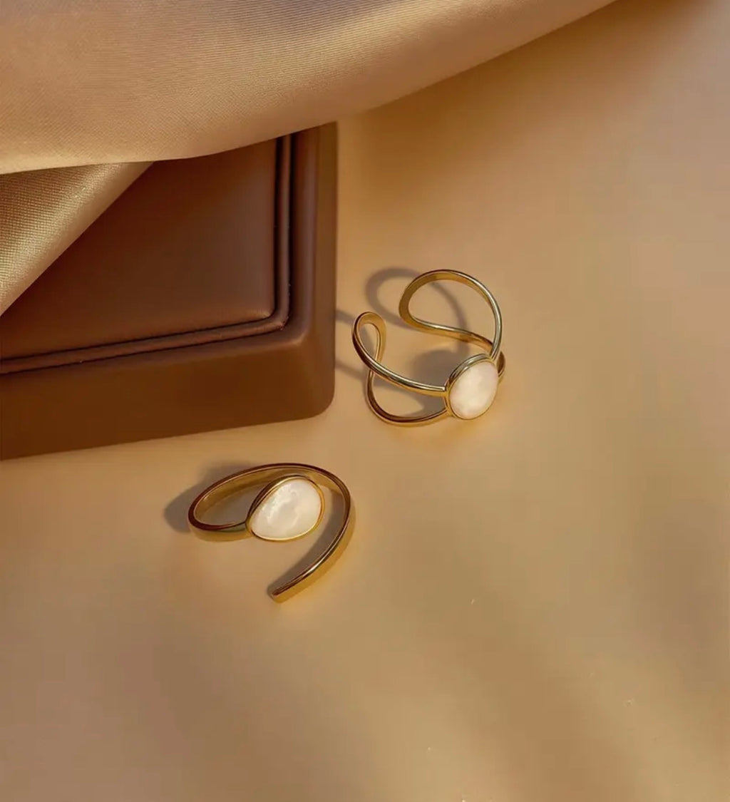 Klassisk Rostfri Stålring - Minimalistisk Design