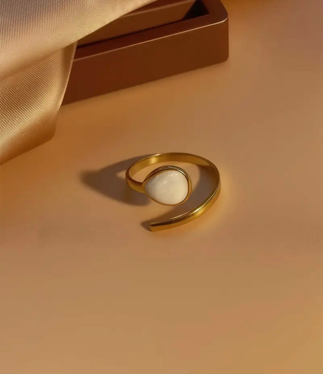 Elegant Rostfri Stålring - Minimalistisk Design