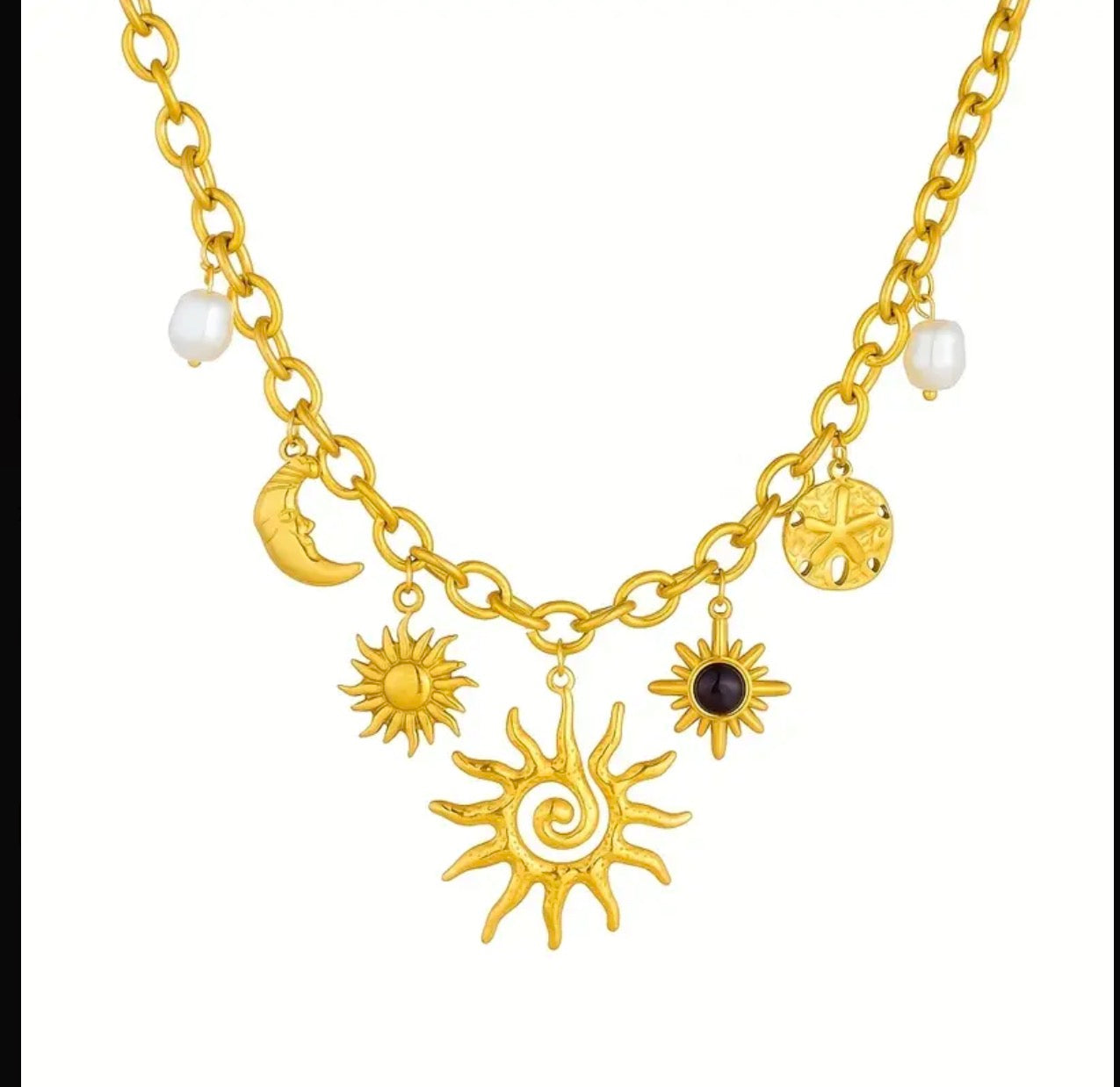 Rostfritt Stål Halsband Unisex - Minimalistisk Design