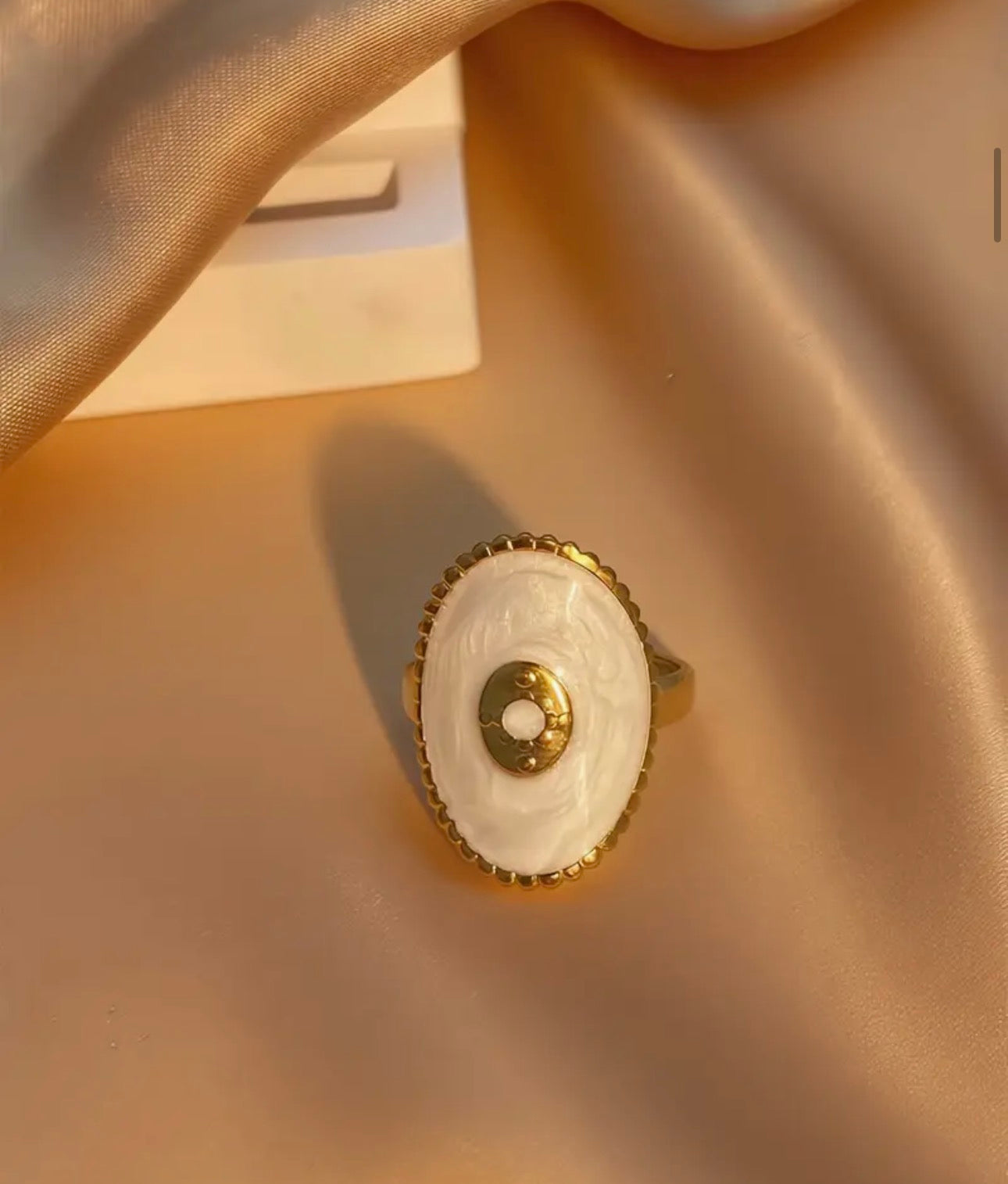 Vintage Ring Rostfritt Stål - Minimalistisk Design