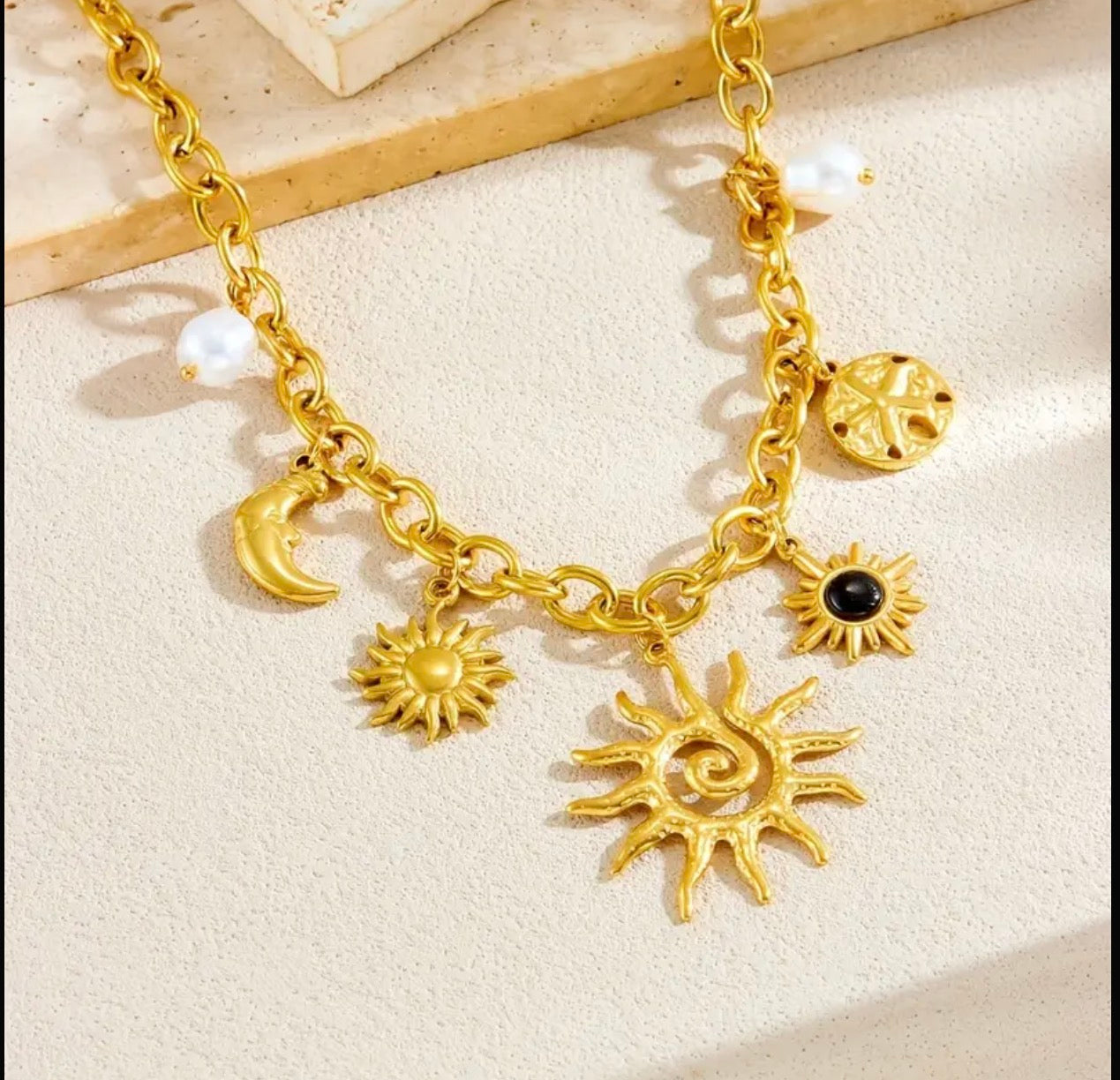 Rostfritt Stål Halsband Unisex - Minimalistisk Design