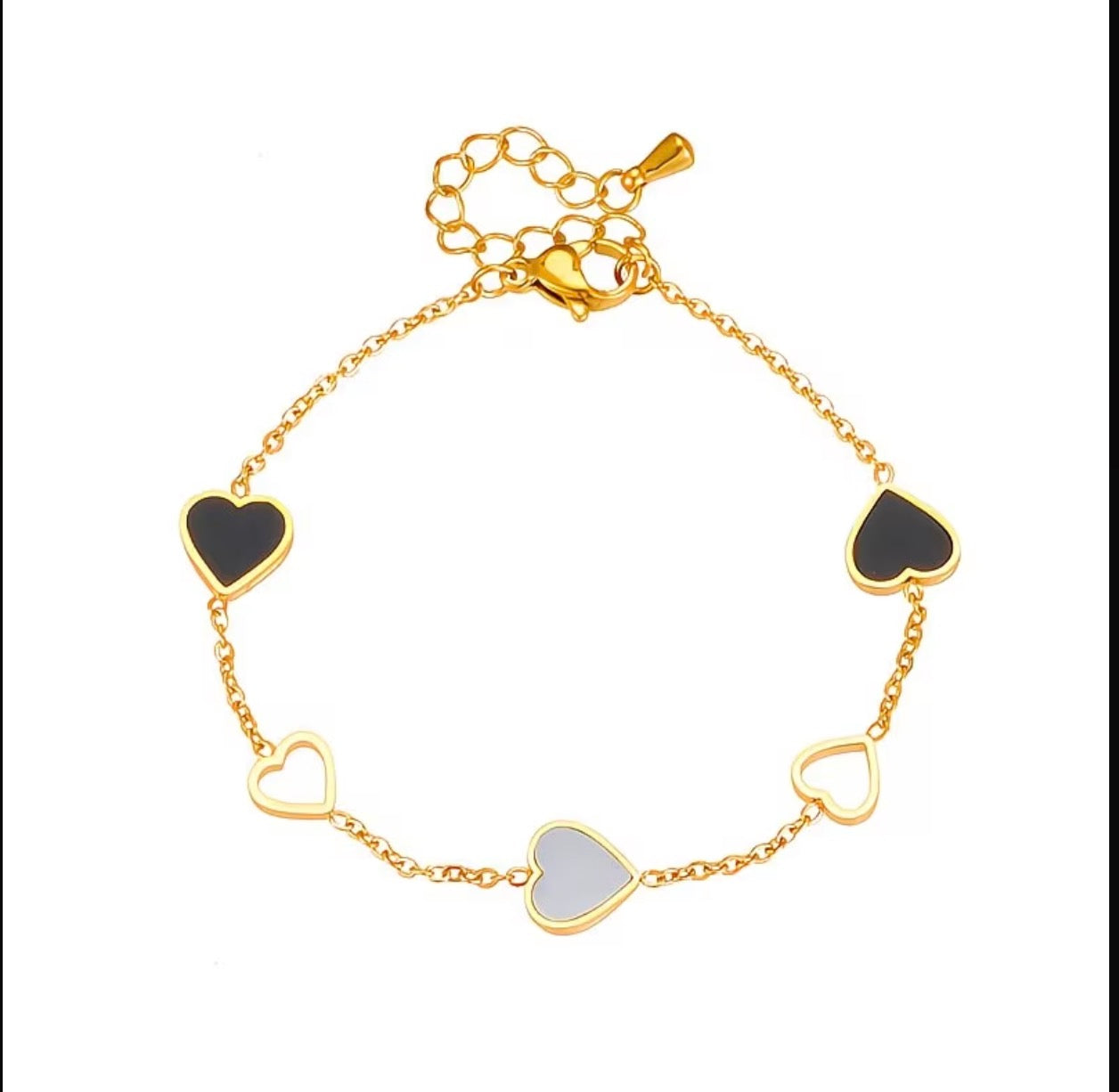 Hjärtarmband - Rostfritt Stål