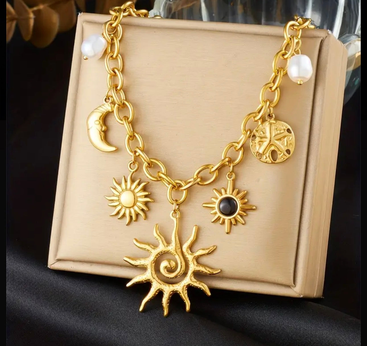 Rostfritt Stål Halsband Unisex - Minimalistisk Design